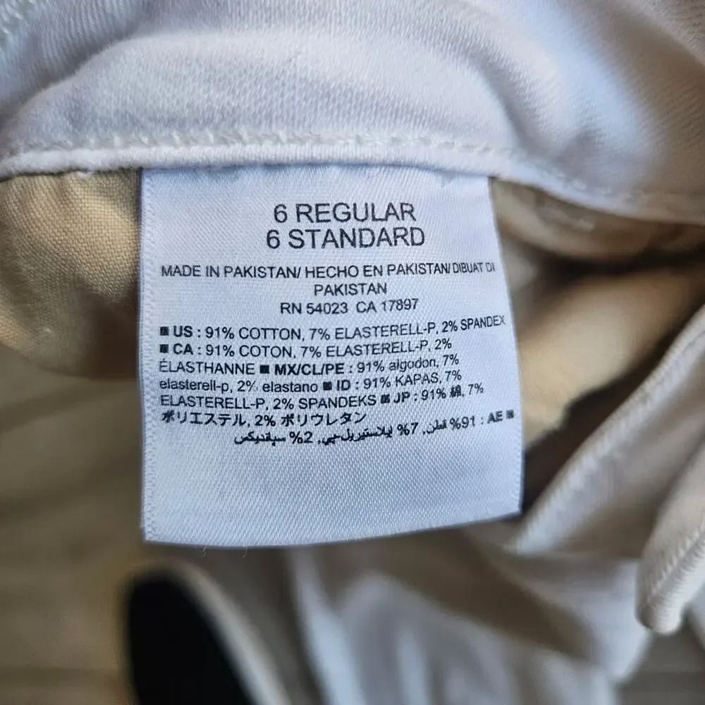 Old Navy Rockstar White Jeans